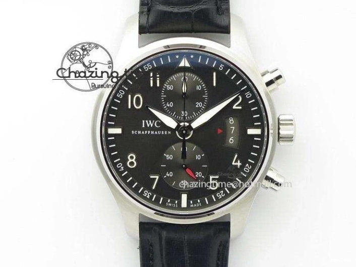 MIROTIME 1219 Calatrava 5524R Pilot Travel Time RG GRF Brown Dial on Brown Leather Strap MIYOTA TopPick 7155